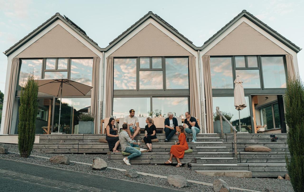 Premium Design Ferienhäuser MOSEL-CHALETS Pommern Exterior foto