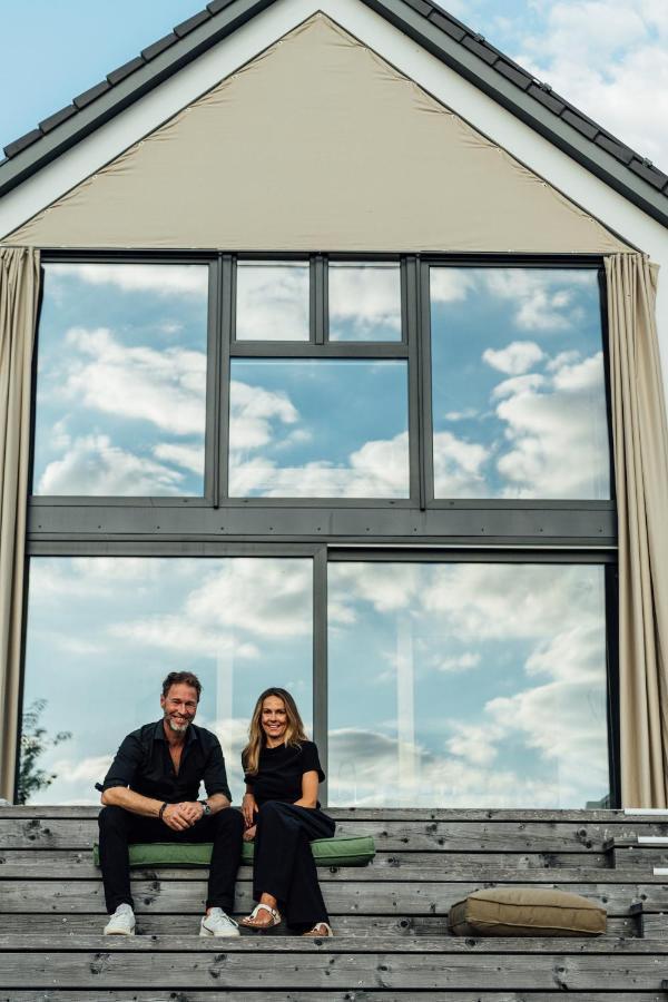 Premium Design Ferienhäuser MOSEL-CHALETS Pommern Exterior foto