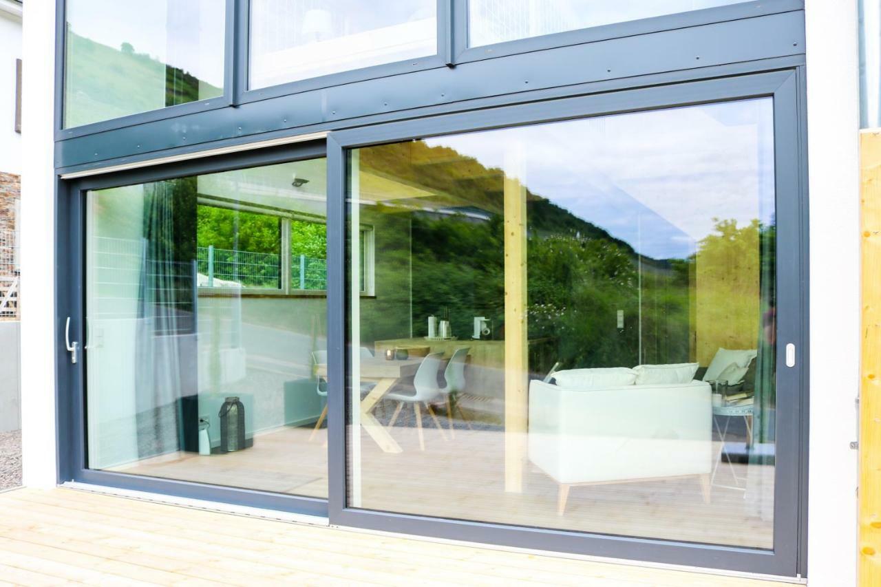 Premium Design Ferienhäuser MOSEL-CHALETS Pommern Exterior foto