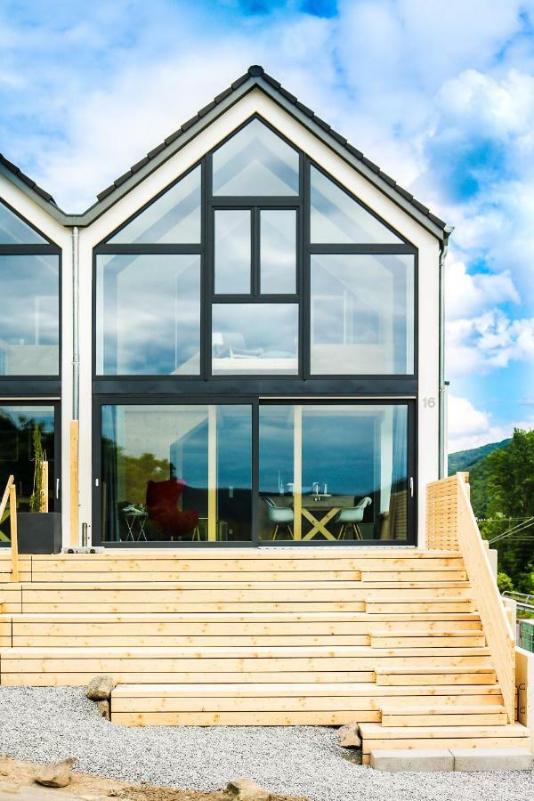 Premium Design Ferienhäuser MOSEL-CHALETS Pommern Exterior foto